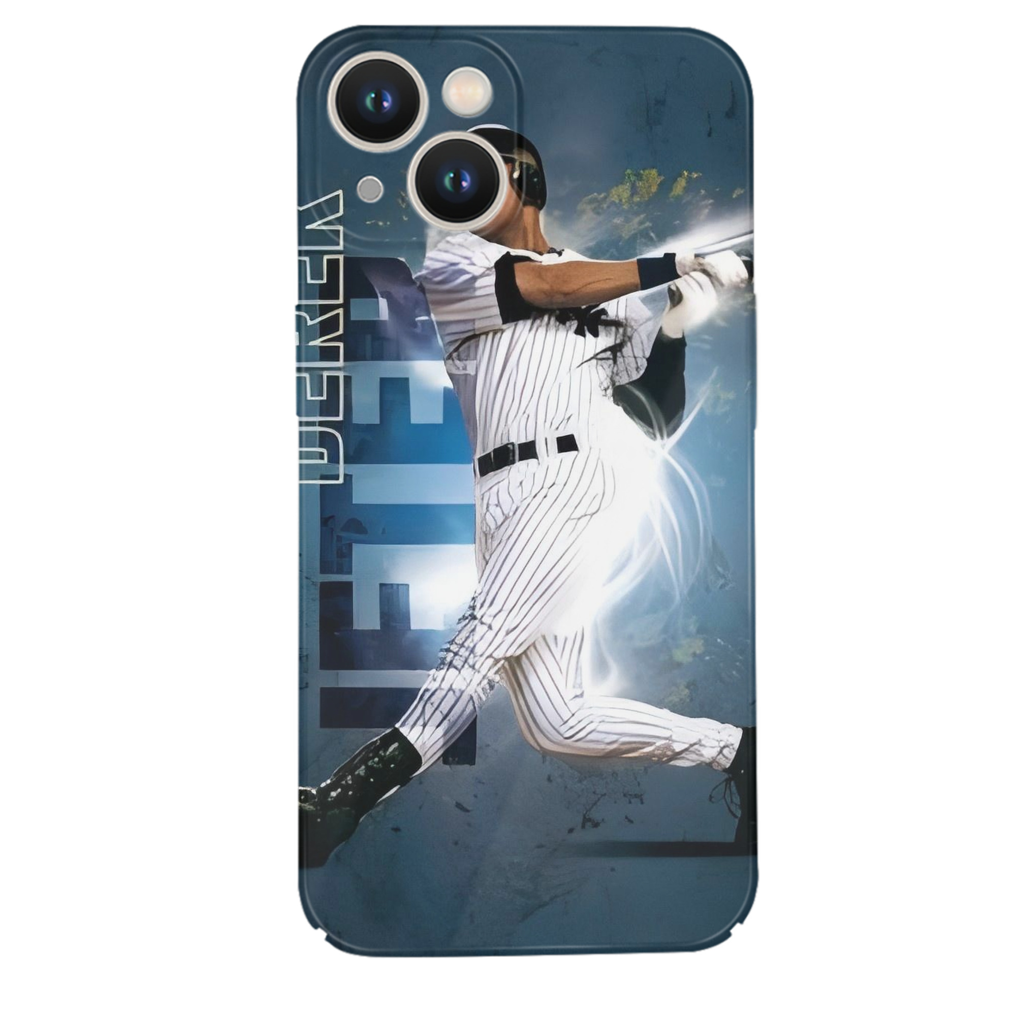 Derek Jeter 99 IPhone 14 Series Full-Cover Hard Case – Shockproof With Raised Camera Protection – Precise Cutouts, Wireless Charging Compatible – Durable, Anti-Yellowing, Easy To Clean